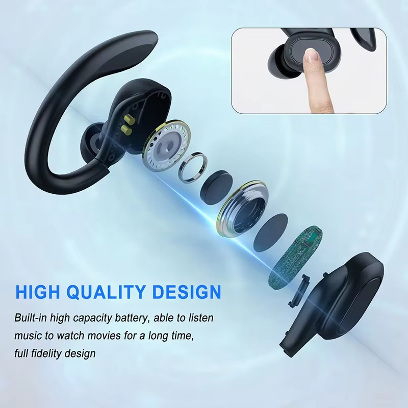 Bone Conduction Running Headphones - Original EarHook Sports Earphones Wireless Hanging