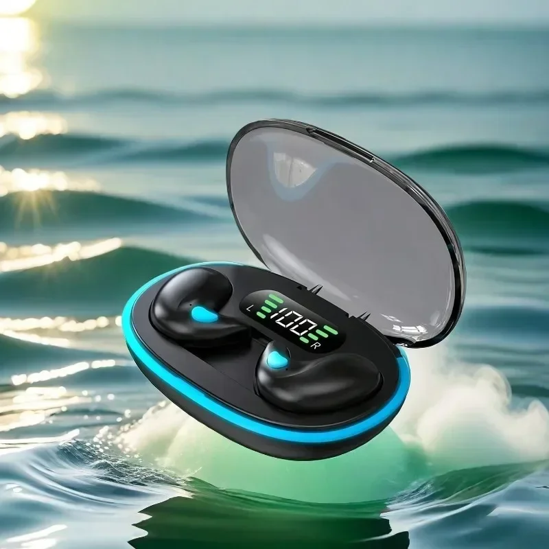 Invisible Sleep Earphones with - Open Ear Air Conduction Headphones ulasan dan harga
