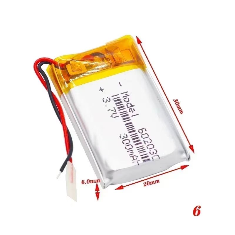 3.7V 300mAh 602030 Lithium Bat - Smartwatches ulasan dan harga
