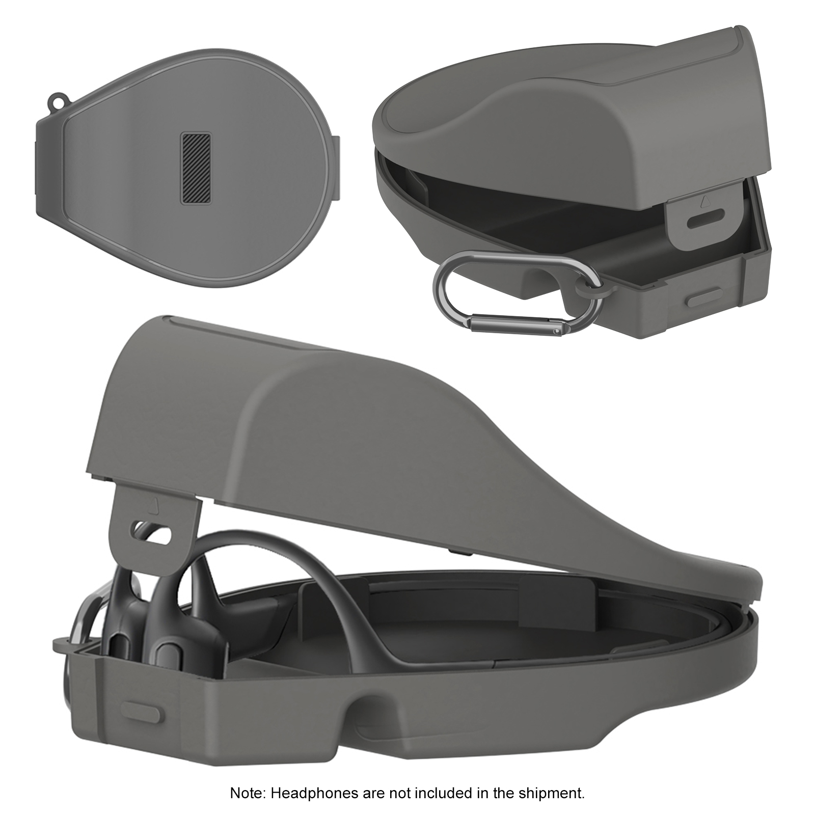 Hard Earphone Case for Shokz R - Bone Conduction Running Headphones ulasan dan harga