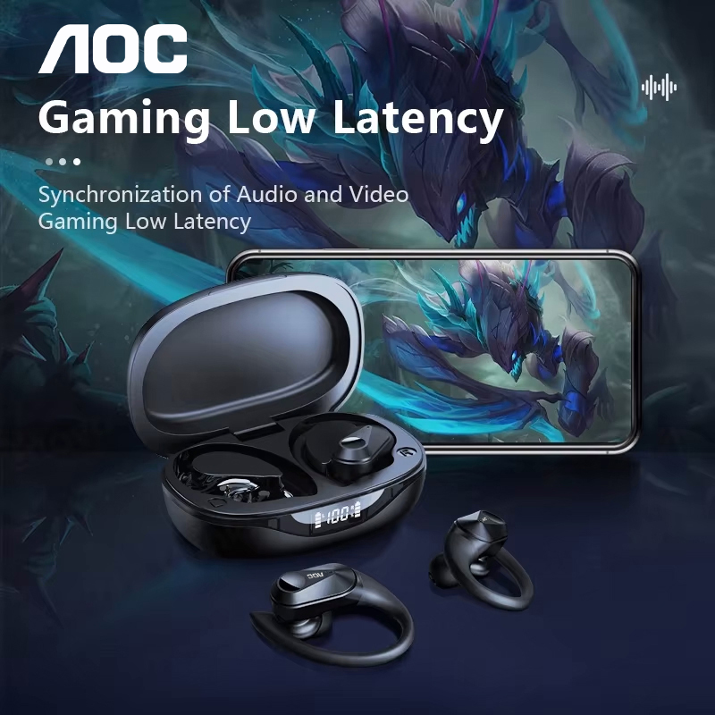 Choice AOC Sports Headset Wire - Headphones ulasan dan harga