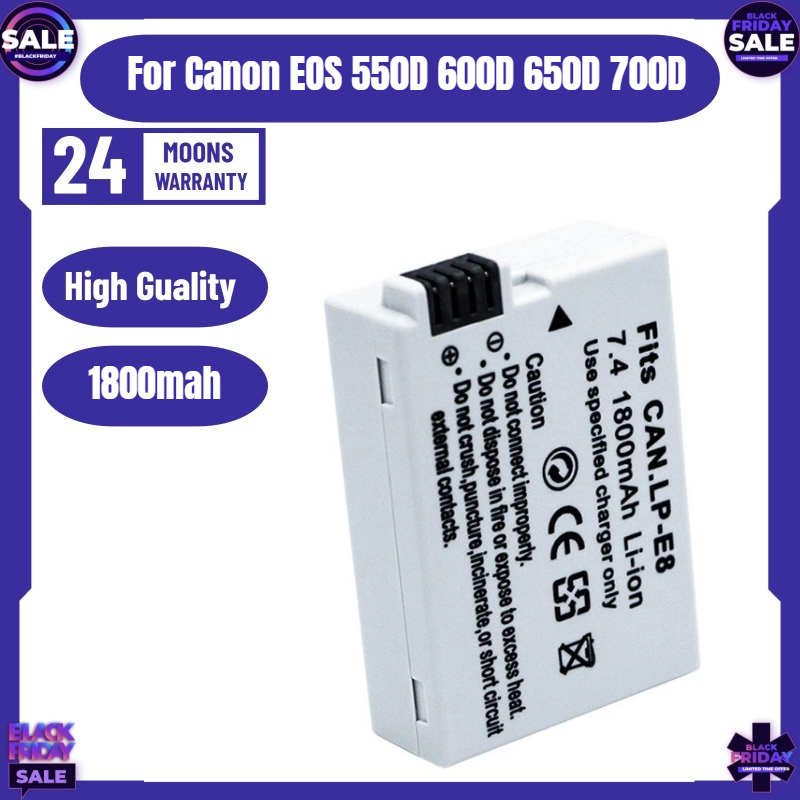 New LP-E8 Camera Battery for C - Drones ulasan dan harga