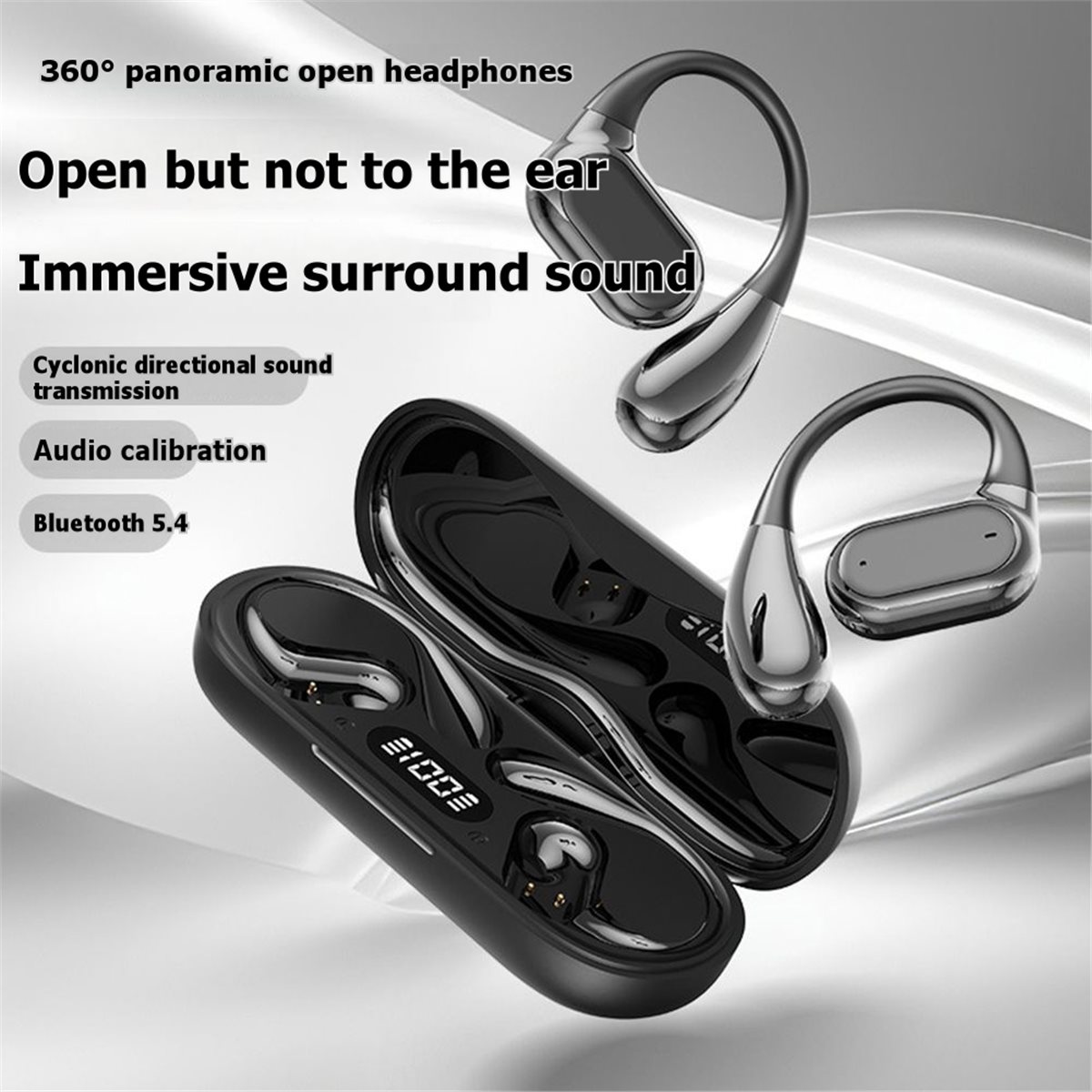 SCLS Wireless Earbuds Bluetoot - Bone Conduction Running Headphones ulasan dan harga