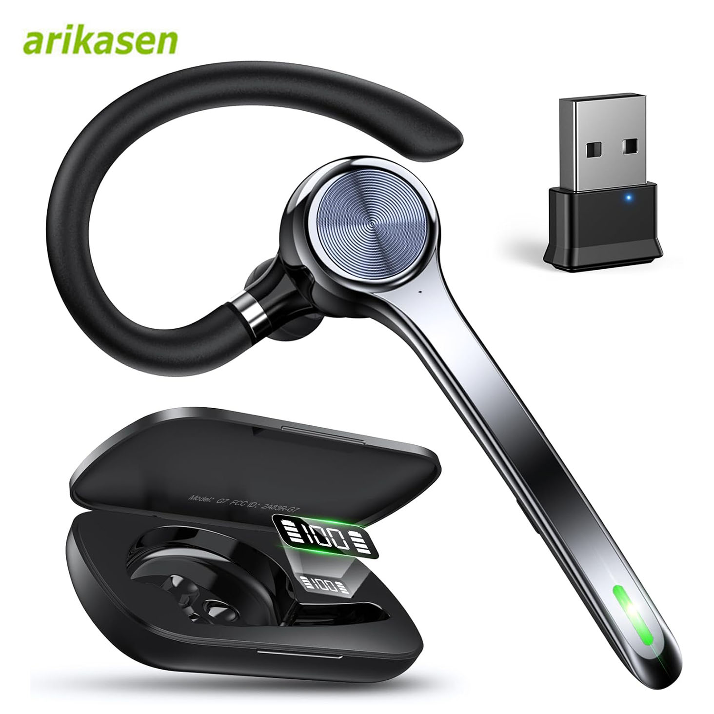 Wireless Headset Single-Ear Bl - Open Ear Air Conduction Headphones ulasan dan harga