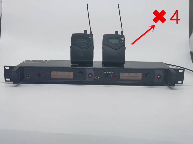 572-603mhz 2050EX Double Trans - In Ear Monitors For Singers ulasan dan harga