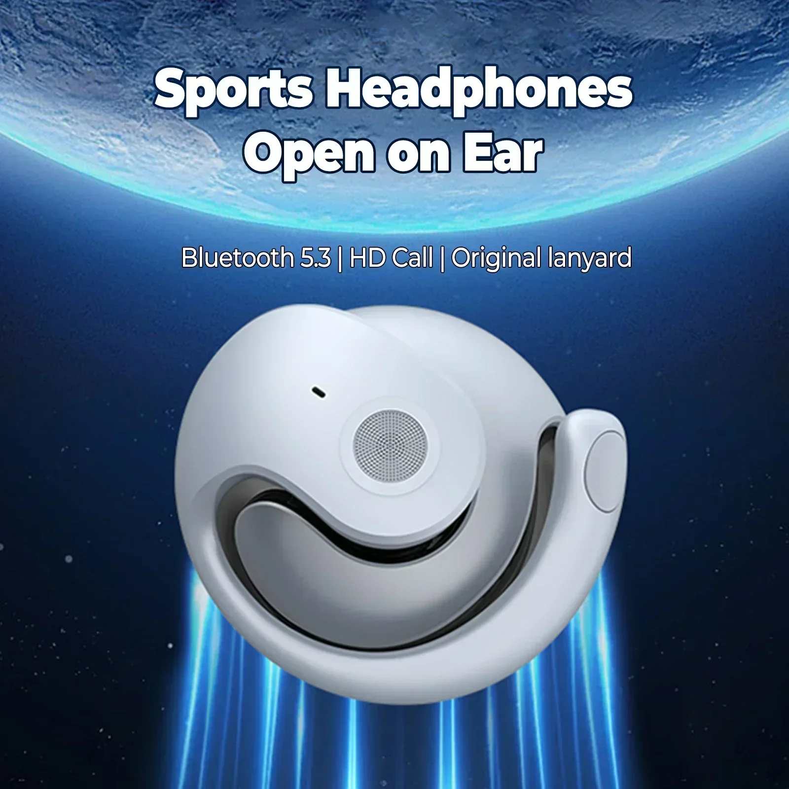TWS Wireless Bluetooth Headpho - Open Ear Air Conduction Headphones ulasan dan harga